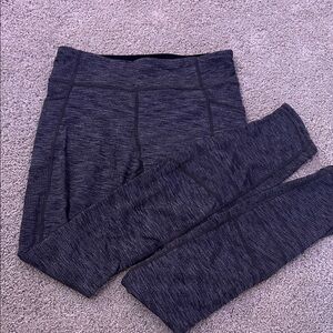 Athleta Black Go The Distance Tights